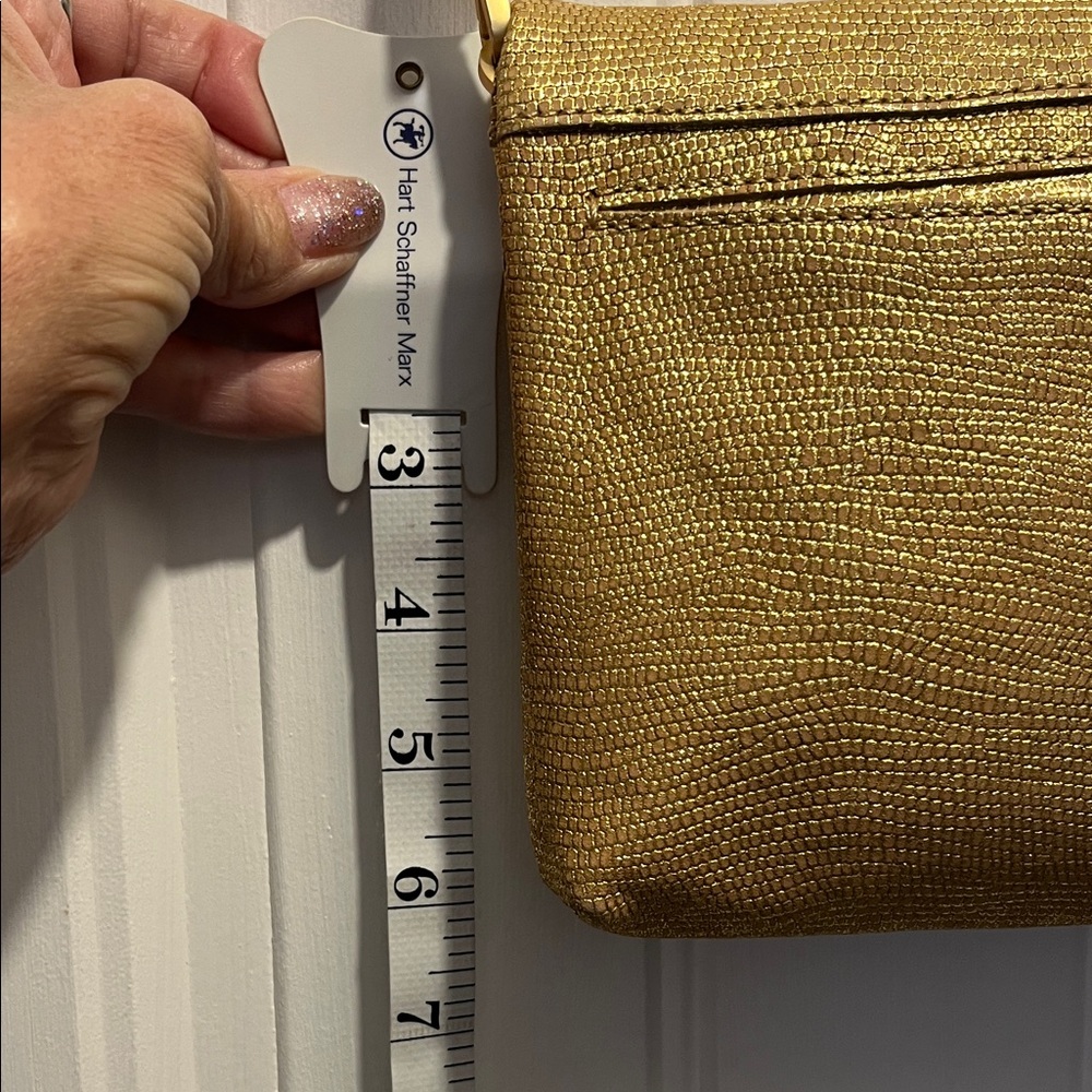 Hammitt Metallic Gold Crossbody Bag - Picture 6 of 8